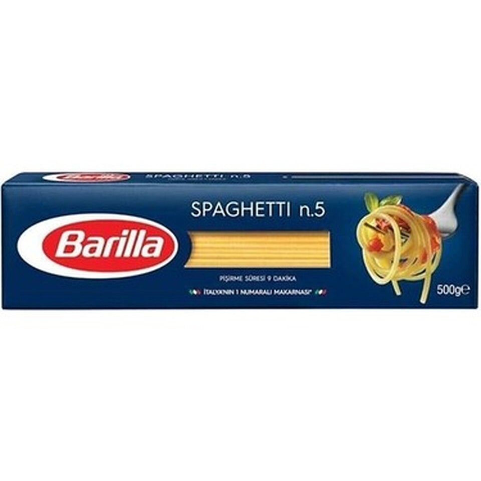 BARİLLA MAKARNA 500 GR-SPAGHETTİ KISA